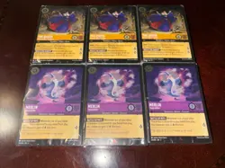 Lorcana: Rise of the Floodborn Evil Queen Gaston And Merlin Starter Decks (6) - Image 1