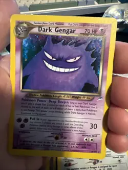 Dark Gengar 6/105 Neo Destiny Holo Rare 70 HP Unlimited English Pokemon Card - Image 1