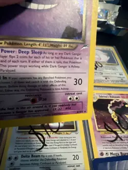 Dark Gengar 6/105 Neo Destiny Holo Rare 70 HP Unlimited English Pokemon Card - Image 3