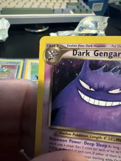 Dark Gengar 6/105 Neo Destiny Holo Rare 70 HP Unlimited English Pokemon Card - Image 5