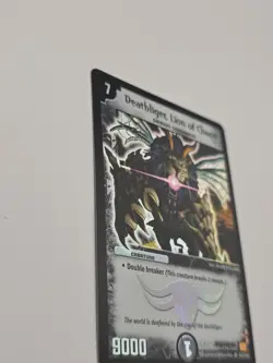 Duel Masters Card TCG - Deathliger, Lion of Chaos - Super Rare - DM-01 Played LP - Image 4