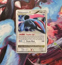 Salamence LV.X Arceus Holo Card 98/99 Rare Pokemon TCG LP - Image 1