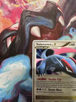 Salamence LV.X Arceus Holo Card 98/99 Rare Pokemon TCG LP - Image 2