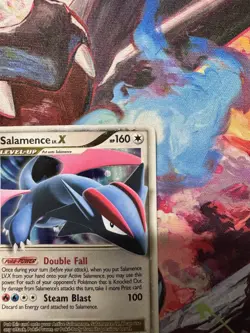Salamence LV.X Arceus Holo Card 98/99 Rare Pokemon TCG LP - Image 3