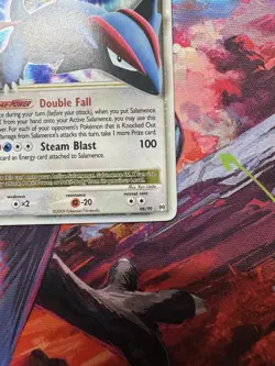 Salamence LV.X Arceus Holo Card 98/99 Rare Pokemon TCG LP - Image 5