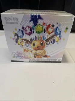 Pokemon Trading Card Game Scarlet & Violet Prismatic Evolution Elite Trainer Box - Image 1
