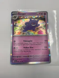 Gengar & Mewtwo S&V 151 Holo Cards NM 094/165 & 150/165 Tomokazu Komiya - Image 4