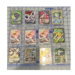 Pokemon Arceus V, Arceus VSTAR, Mew VMAX, Leafeon V, Snorlax Card Lot w/ Case - Image 1