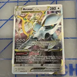 Pokemon Arceus V, Arceus VSTAR, Mew VMAX, Leafeon V, Snorlax Card Lot w/ Case - Image 3