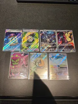 Mega Dream Ascended Heroes Indonesian 7 Card Lot - Read Description - Image 1