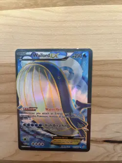 Pokemon TCG Wailord-EX Primal Clash Holo Full Art Ultra Rare Card 147/160 - Image 4