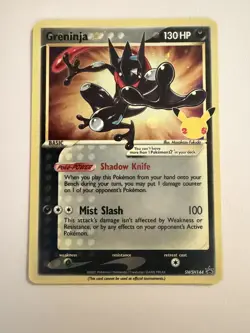 Greninja Star Swsh144 Swsh: Sword & Shield Promo Cards Holo 25th anniversary UK - Image 1