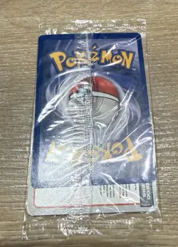Pokemon The First Movie 1999 Warner Bros Promo Mewtwo Card Sealed - Image 2