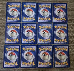 24qty Vintage Pokemon Unlimited Base Card Lot. #1 - Image 2