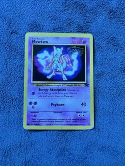 Pokemon TCG Mewtwo Movie Promo, 3 WOTC Promo Cards, Regular MP - Image 1