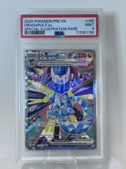 Pokemon 2025 Pre en Dragapult EX Special Illustration Rare PSA 9 - Image 1