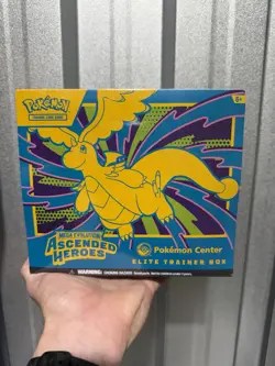 Pokemon Center Ascended Heroes ETB Elite Trainer Box Mega Evolution Torn Seal - Image 1