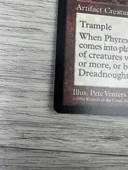 MTG Phyrexian Dreadnought Mirage Rare Artifact Creature Magic Card - Image 4