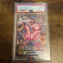 2021 Pokemon Mew VMAX Fusion Strike #269/264 - Secret Rare PSA 8 - Image 1