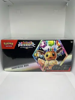 Pokemon Prismatic Evolutions Surprise Box! New, Sealed Pokemon TCG Eevee Box - Image 1