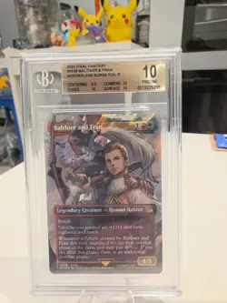 MTG FINAL FANTASY BALTHIER & FRAN BORDERLESS SURGE FOIL R BGS 10 Pristine - Image 1