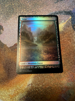Foil Fullart Taiga Dual Land HIGH QUALITY - Image 1