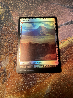 Plateau Foil Fullart Dual Land HIGH QUALITY - Image 1
