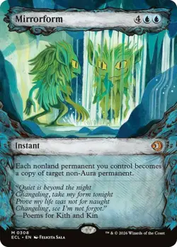 MTG Mirrorform - Showcase, NM-Mint, English Lorwyn Eclipsed - Image 1