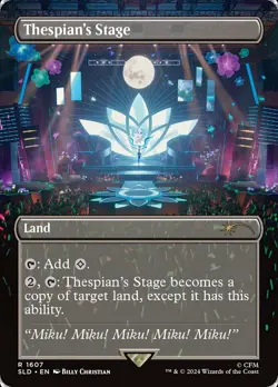[1x] Thespian's Stage (1607) Near Mint, English Secret Lair MTG Magic - Image 1