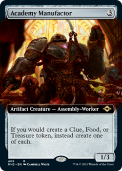 MTG Academy Manufactor - Extended Art, NM-Mint, English Modern Horizons 2 - Image 1