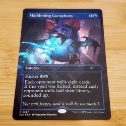 1x Maddening Cacophony, Confetti Foil, Secret Lair Furby - 2337, Magic MTG NM - Image 1