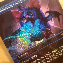 1x Maddening Cacophony, Confetti Foil, Secret Lair Furby - 2337, Magic MTG NM - Image 2