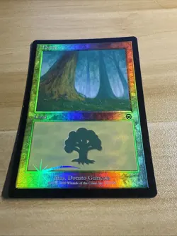 Forest - FOIL - 347 Mercadian Masques - Magic the Gathering - MP - Image 2