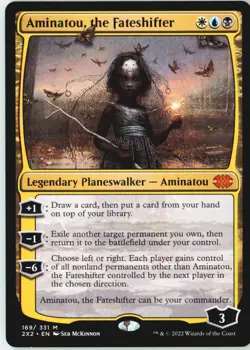 Aminatou, the Fateshifter 169 Mythic Double Masters 2022 Near Mint - Image 2