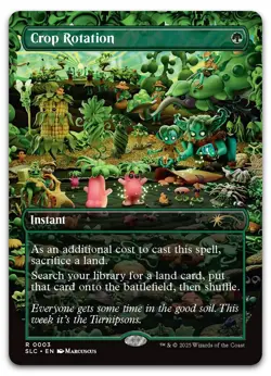 Crop Rotation #3 (NM) Secret Lairs 30th SLC Magic MTG - Image 1