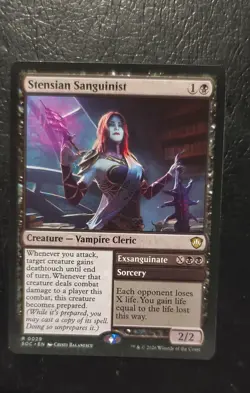 Stensian Sanguinist Commander: Secrets of Strixhaven Regular - Image 1