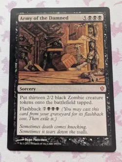 Army of the Damned Commander 2013 Regular NM - Image 1
