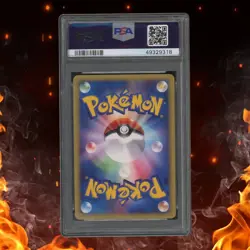 Pokemon Mcdonald's Japenses FIRE ENERGY Holo PSA 9 - Image 2