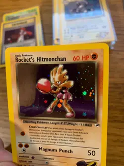 Rocket's Hitmonchan (11/132) Holo Gym Heroes Pokemon Card! FREE P&P! - Image 5