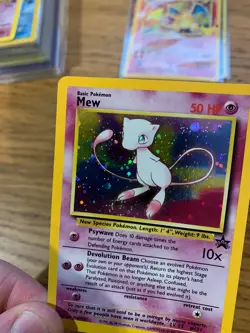 Mew No.9 WOTC Cosmos Holo Black Star Promo Pokemon Card! FAST & FREE P&P! - Image 4