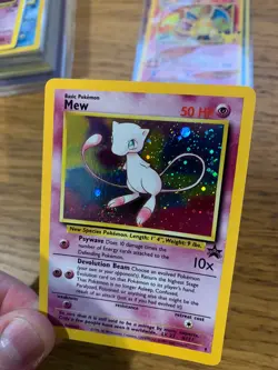 Mew No.9 WOTC Cosmos Holo Black Star Promo Pokemon Card! FAST & FREE P&P! - Image 5