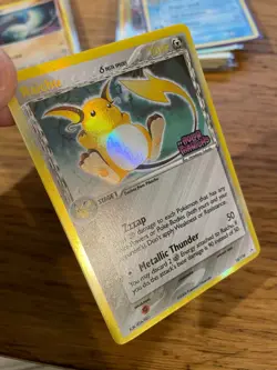 NM! Raichu (15/110) EX Holon Phantoms Stamped Reverse Holo Delta Pokemon Card! - Image 3