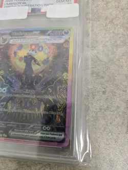 Pokemon 2025 Prismatic Evolutions Umbreon EX SIR #161 English PSA 10 Gem Mint - Image 5