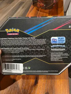 Pokemon TCG Crown Zenith Galarian Articuno Tin NEW SEALED (5 Packs) - Image 2