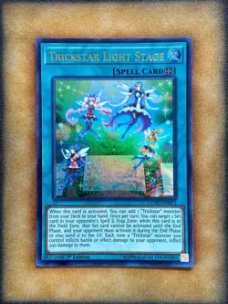 Yugioh Trickstar Light Stage COTD-EN053 Ultra Rare 1st Ed NM - Image 1