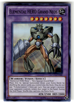 Elemental HERO Grand Neos LCGX-EN060 Unlimited Super Rare Legendary Collection 2 - Image 1
