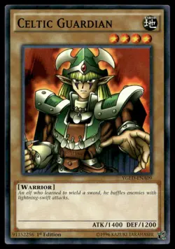 Celtic Guardian 1st Edition King of Games: Yugi's Legendary Decks #YGLD-ENA09 - Image 1