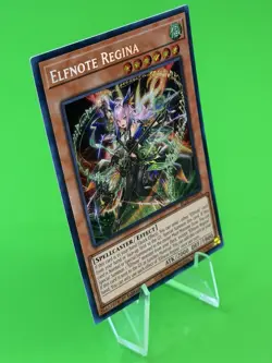 Yu-Gi-Oh Blazing Dominion Elfnote Regina Secret Rare BLZD-EN014 NM!!! - Image 2