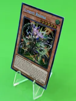 Yu-Gi-Oh Blazing Dominion Elfnote Regina Secret Rare BLZD-EN014 NM!!! - Image 3