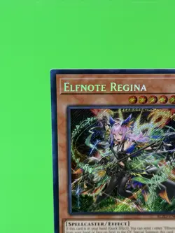 Yu-Gi-Oh Blazing Dominion Elfnote Regina Secret Rare BLZD-EN014 NM!!! - Image 4